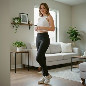 Elliot‎ Lauren Women's Brown Pull-On Strech Straight Leg Ponte Knit Pants Petite